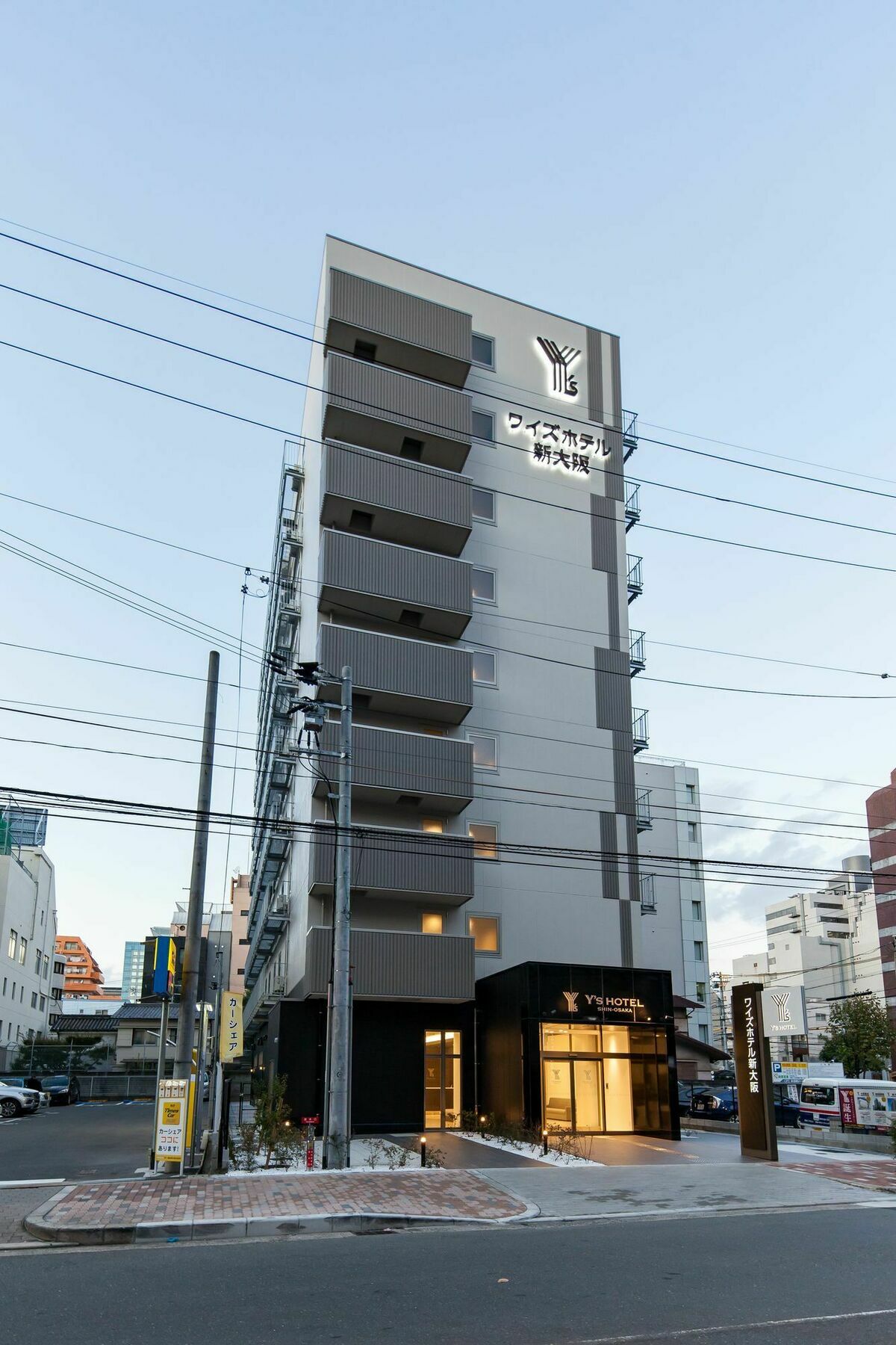 Y'S Hotel Shin Осака Екстериор снимка